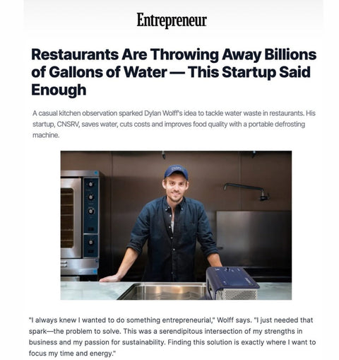 CNSRV Featured on Entrepreneur.com