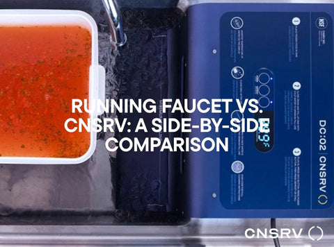 Running Faucet vs. CNSRV: A Side-by-Side Thawing Comparison for Commercial Kitchens
