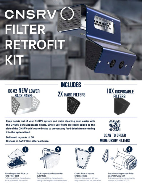 CNSRV Soft Disposable Filters