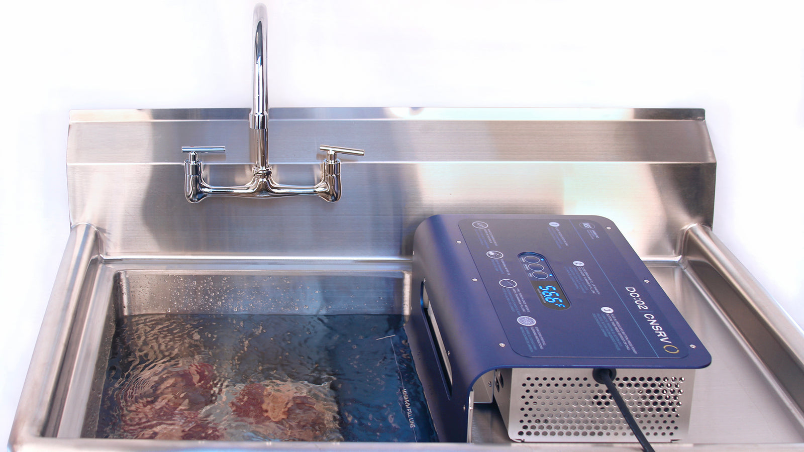 CNSRV DC:02 Gen2 NSF/ANSI 169 certified commercial defrost system — health code compliant